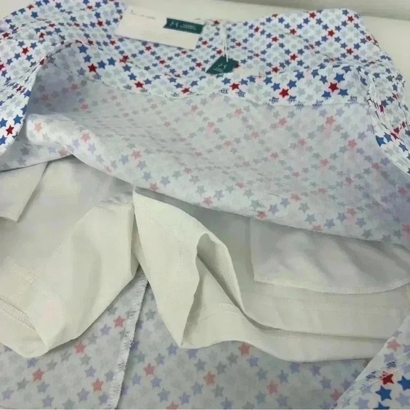 LADY HAGEN SKORT WOMENS S 17” MULTI PLAID TUMMY CONTROL TENNIS GOLF ACTIVE NWT - Picture 7 of 15